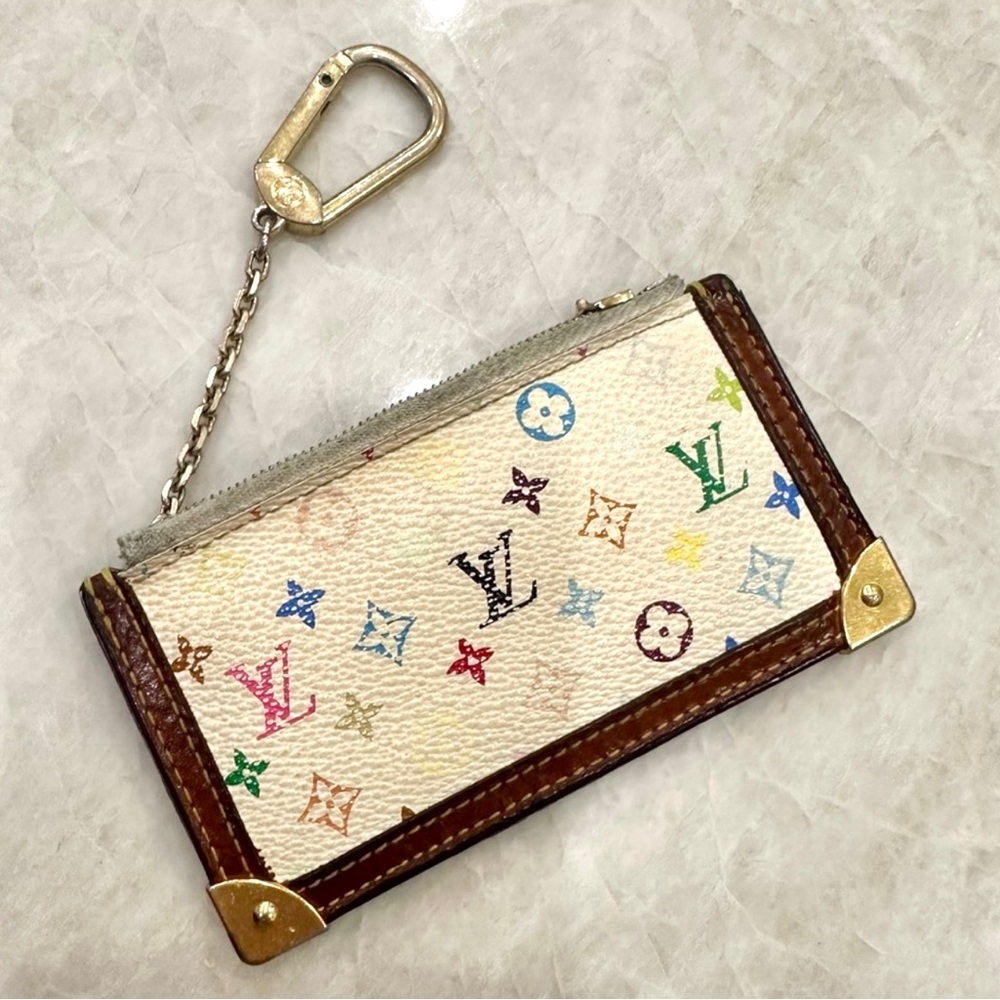 Louis Vuitton Murakami coin pouch / Key Cles